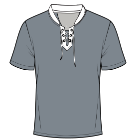 Patron ropa, Fashion sewing pattern, molde confeccion, patronesymoldes.com T-Shirt 9055 MEN T-Shirts